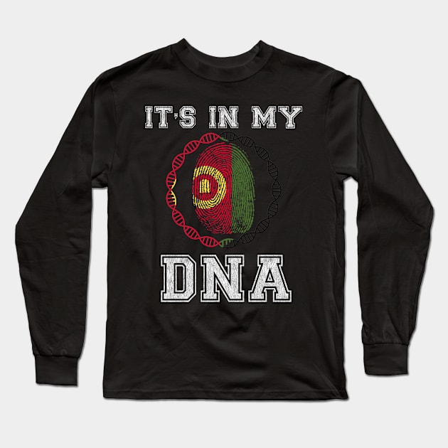 Afghanistan  It's In My DNA - Gift for Afghanistani From Afghanistan Long Sleeve T-Shirt by Country Flags